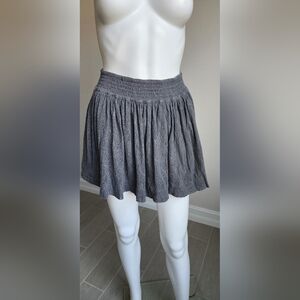 Abercrombie & Fitch Gray Bubble Mini Skirt